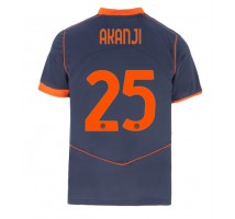 Inter Milan Manuel Akanji #25 Koszulka Trzecia 2025-26 Krótki Rękaw